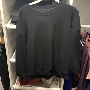 Crew neck black -American eagle sweatshirt